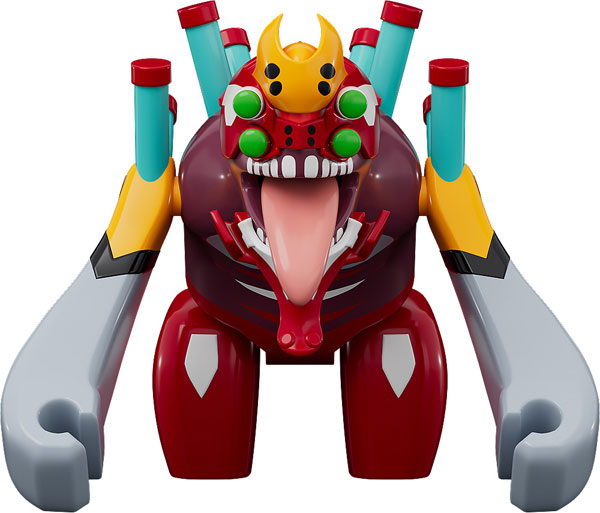 BRICKROID ヱヴァンゲリヲン新劇場版 エヴァンゲリオン2号機 獣化第2形態 可動フィギュア[グッドスマイルカンパニー]《１２月予約》