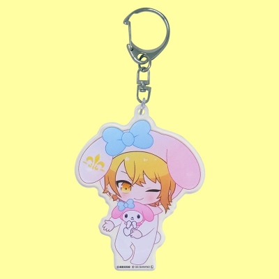 【グッズ(音楽)】キーホルダー 浦島坂田船×サンリオキャラクターズ　アクリルキーホルダー　センラ×マイメロディ