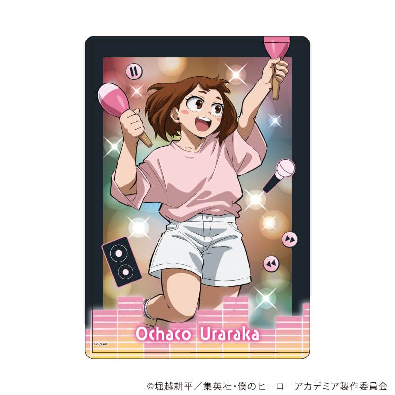 キャラクリアケース「僕のヒーローアカデミア」03/麗日お茶子 カラオケパーティーver.(描き下ろし)