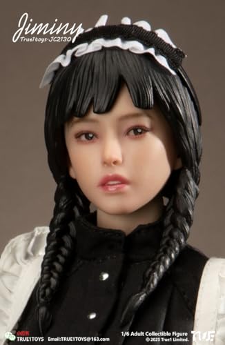 True1Toys 1/6 フィギュア キャラクター メイド ジミニー 妊娠素体 ヘッド 服セット フルセットアクションフィギュア JC2130