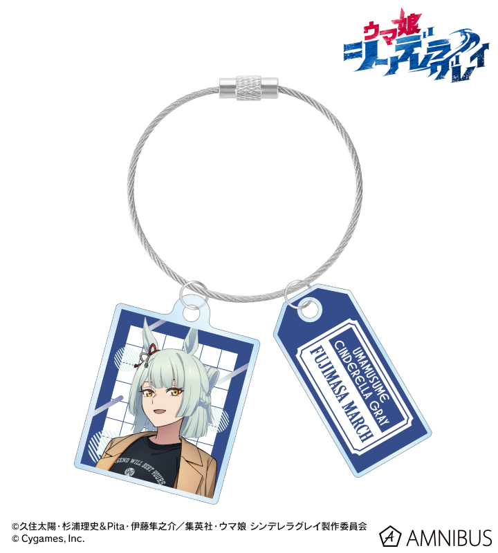 フジマサマーチ 2連ワイヤーアクリルキーホルダー POP UP SHOP in マルイ