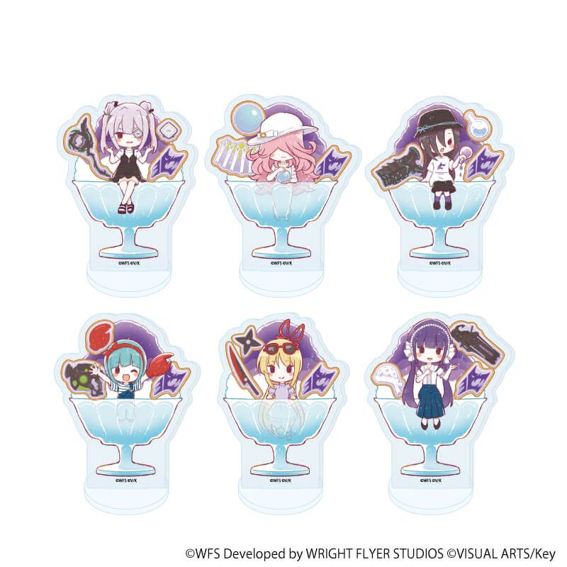 アクリルぷちスタンド「ヘブンバーンズレッド」35/コンプリートセット(全6種)第31C部隊(グラフアートイラスト)