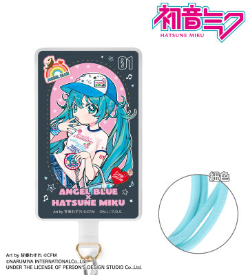 ANGEL BLUEコラボ 描き下ろし 初音ミク Art by 甘春わすれ フォンタブ ver.A