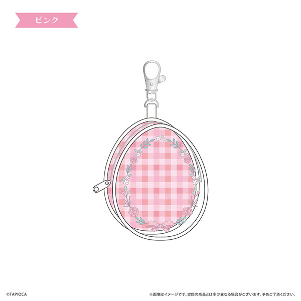 タピオカオリジナル パステルガーリー クリアポーチ ピンク