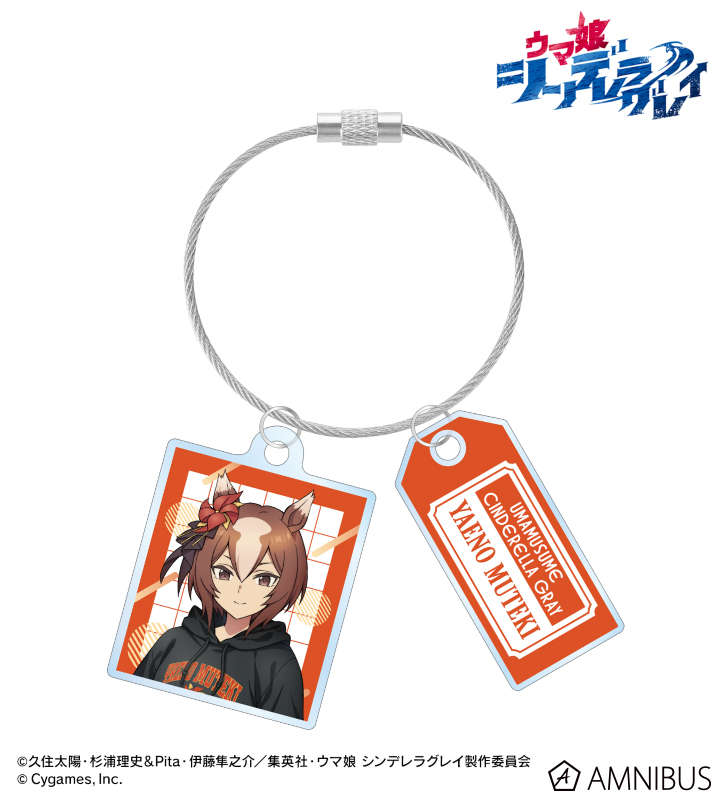 ヤエノムテキ 2連ワイヤーアクリルキーホルダー POP UP SHOP in マルイ