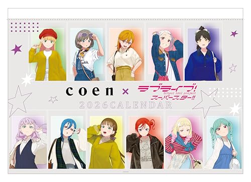 KADOKAWA ラブライブ!スーパースター!! カレンダー2026 約364× 515mm 紙