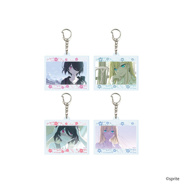 アクリルキーホルダー「everlasting flowers」02/公式イラスト 4個入りBOX