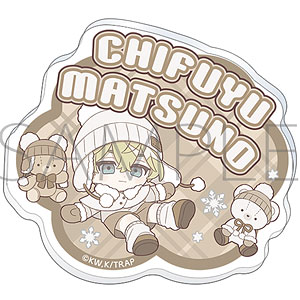 TVアニメ『東京リベンジャーズ』 お名前アクリルバッジ 松野千冬 ぱすてるぽっぷ