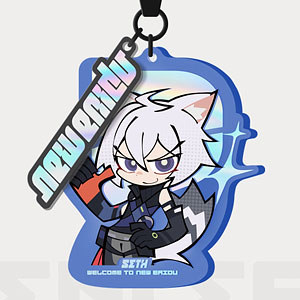 ゼンレスゾーンゼロ 新エリー都シリーズ デフォルメアクリルキーホルダー 特務捜査班 セス
