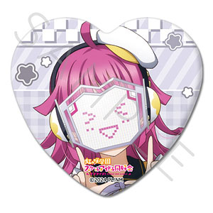 『ラブライブ！虹ヶ咲学園スクールアイドル同好会』 ハート型缶バッジ I(天王寺璃奈)