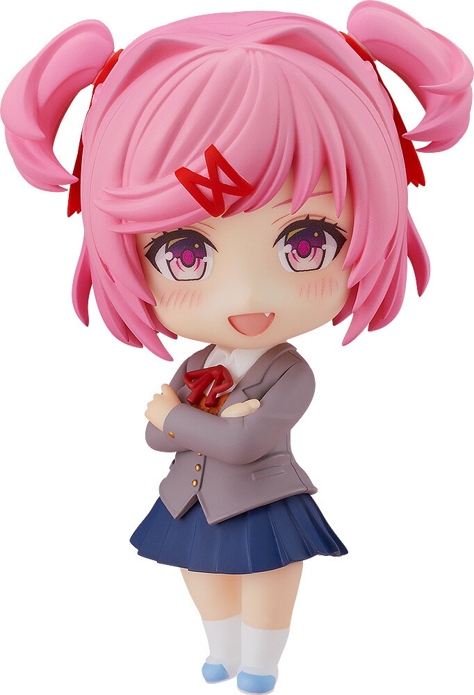 グッドスマイルカンパニー ドキドキ文芸部! ねんどろいど ナツキ プラスチック製 塗装済み可動フィギュア ノンスケール 専用台座付属 全高約100mm 再販