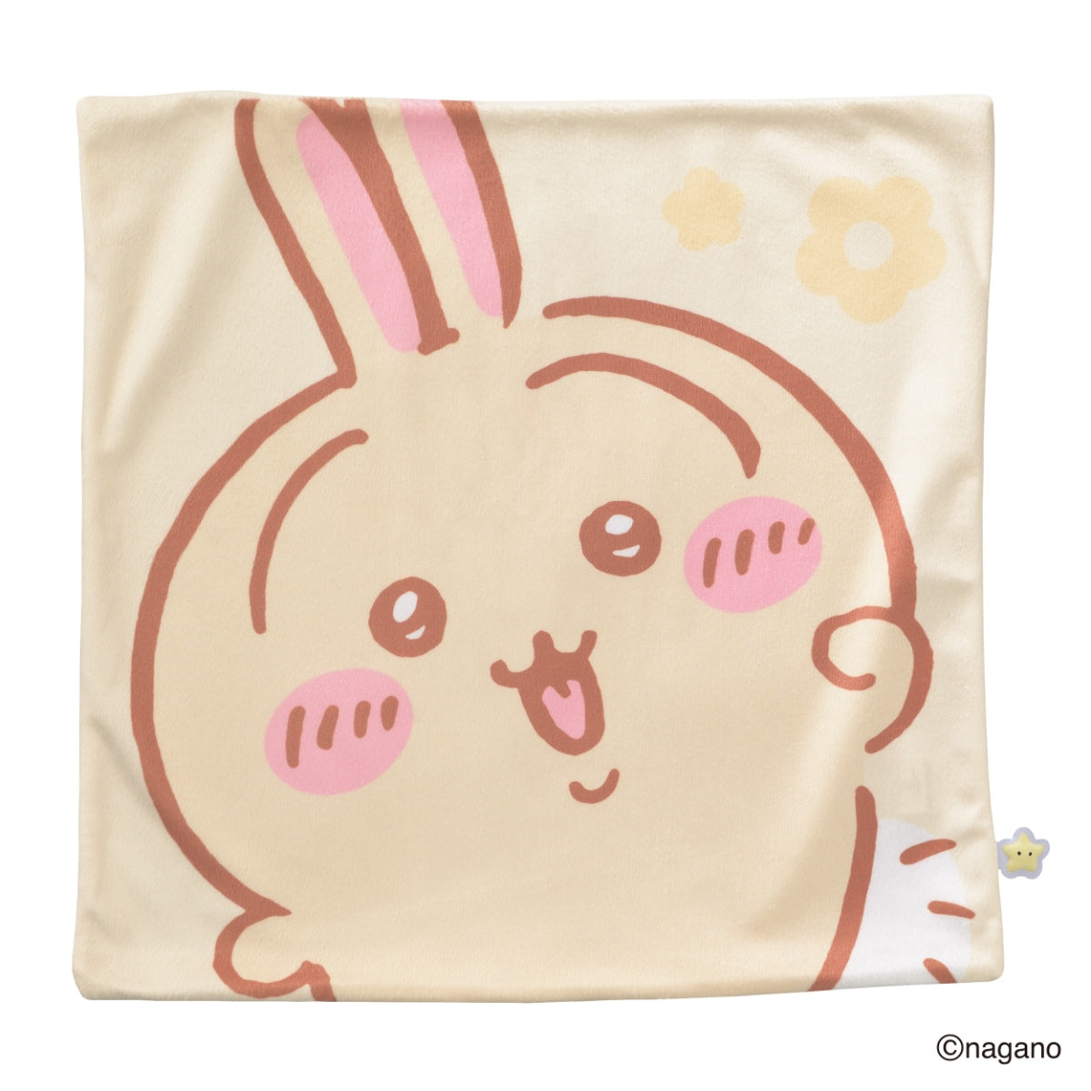 ちいかわ クッションカバー（うさぎ フラワー）