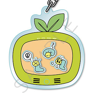 「ニャッキ！」 シャカシャカアクリルキーホルダー デザインB