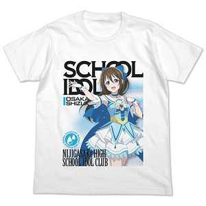 ラブライブ!虹ヶ咲学園スクールアイドル同好会 桜坂しずく フルカラーTシャツ オフィシャルカードゲームVer./WHITE-M