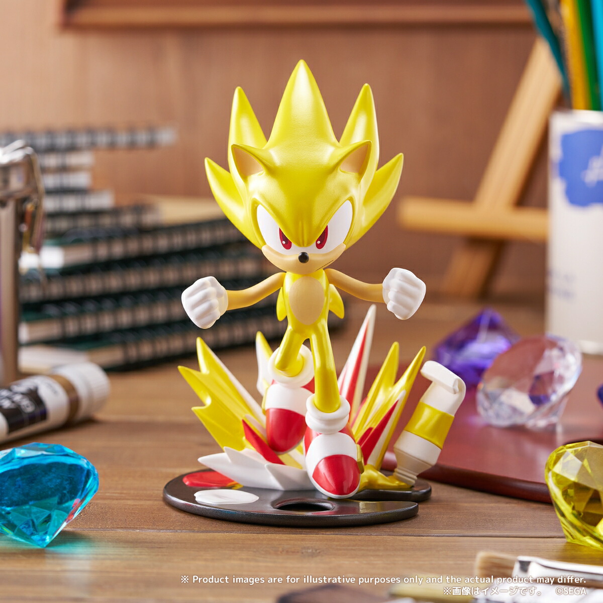 PalVerse Pale. 「ソニック・ザ・ヘッジホッグ」 スーパーソニック 完成品フィギュア[ブシロードクリエイティブ]《１１月予約》