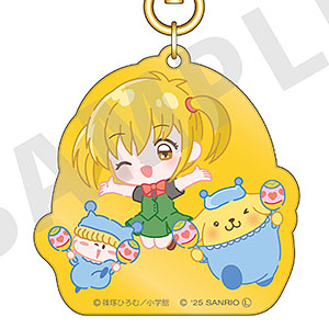 ちゃおヒロインズ×サンリオキャラクターズ アクリルキーホルダー 南楓×ポムポムプリン