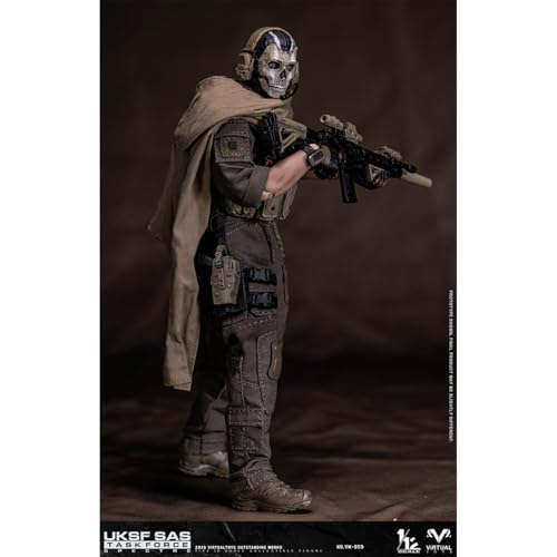 HiPlay VTSTOYS 1/12 英国特殊空挺部隊 任務部隊 NO.VM059 可動フィギュア 塗装済み 完成品