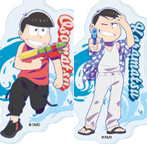 アクリルキーホルダー「おそ松さん」01/ウォーターフェスver. 描き下ろしイラスト 6個入りBOX