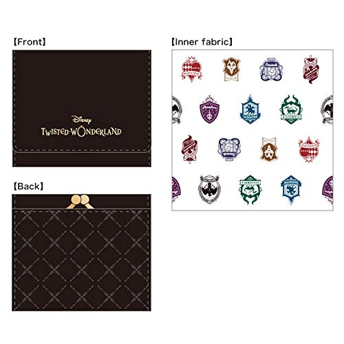 ディズニー ツイステッドワンダーランド 三つ折り財布 紋章 カラフル