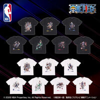 ONE PIECE × NBA T-Shirts (全7柄 各2色)