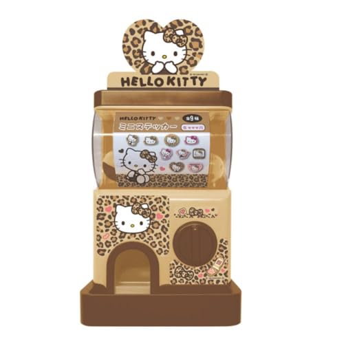 ケイカンパニー(K Company) ハローキティ カプセルガチャ ヒョウ柄 KT-CG-HY H15.4×W10.3×D7.4cm