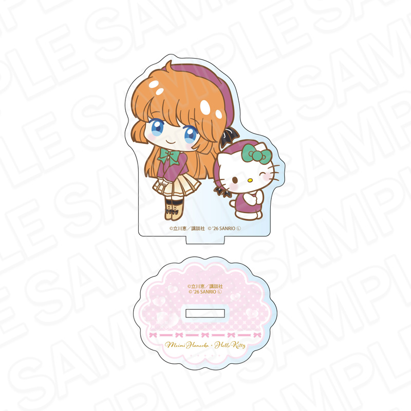 怪盗セイント・テール×サンリオキャラクターズ_アクリルフィギュア 羽丘芽美×ハローキティ