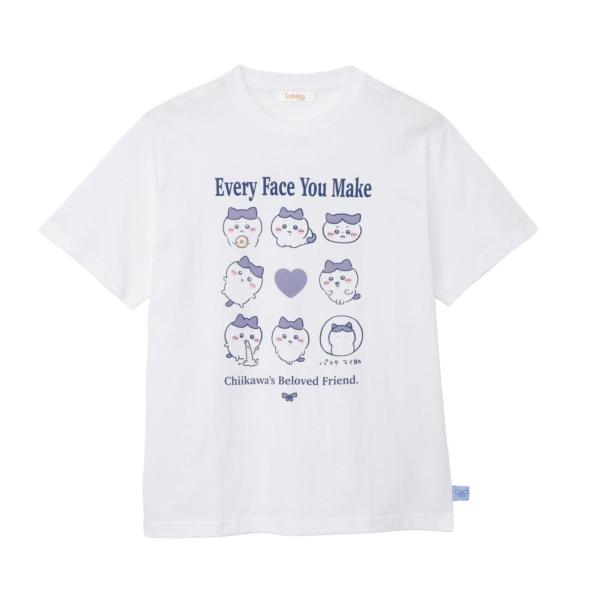 ちいかわ Tシャツ ハチワレシリーズ ホワイト