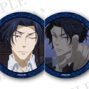 憂国のモリアーティ トレーディング場面写缶バッジ(シャーロック・ホームズ) 6個入りセット