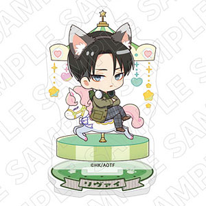 進撃の巨人 ミニキャラアクリルスタンド(リヴァイ)