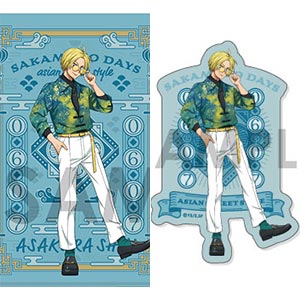 SAKAMOTO DAYS クリアファイル&ダイカットステッカーセット~ASIAN STREET STYLE~ 2.朝倉シン