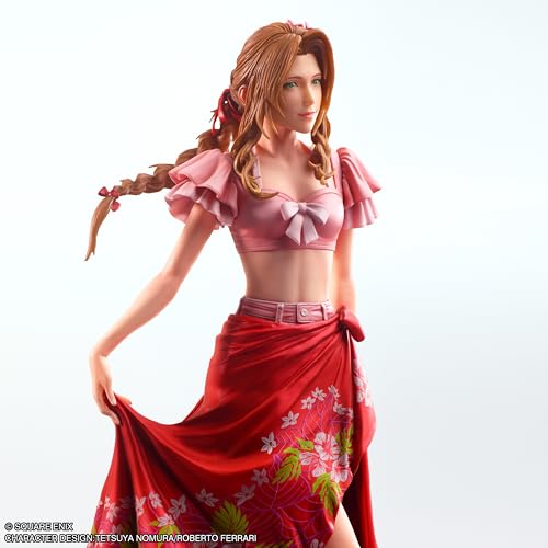 ファイナルファンタジーVIIリバース STATIC ARTS エアリス・ゲインズブール – 水着 Ver.- 完成品フィギュア