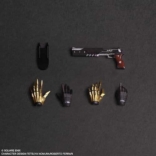 ファイナルファンタジーVII リバース PLAY ARTS真 ヴィンセント・ヴァレンタイン PVC製 塗装済み可動フィギュア