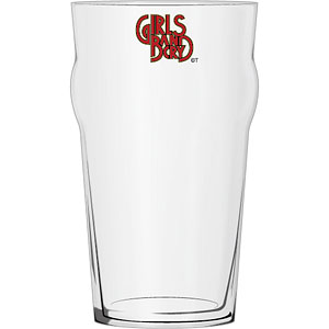 ガールズバンドクライ×HUB コラボロゴパイントグラス