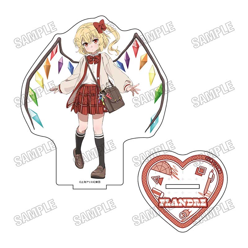 「東方Project」 描き下ろしBIGアクリルスタンド 制服ver. (4)フランドール・スカーレット[メディコス・エンタテインメント]《０９月予約》