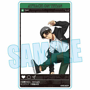 アクリルカード 進撃の巨人 リヴァイ スケーターver.