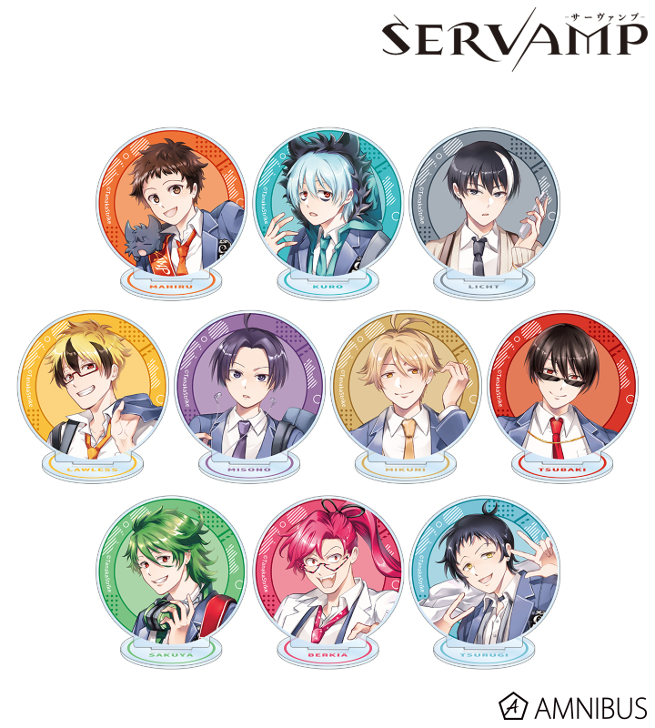 田中ストライク先生 描き下ろし 学園風ver. トレーディングアクリルスタンド