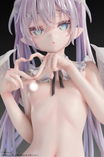 無人ちゃん。「白い悪魔ちゃん。」脱衣ver. 1/4スケール塗装済み完成品フィギュア