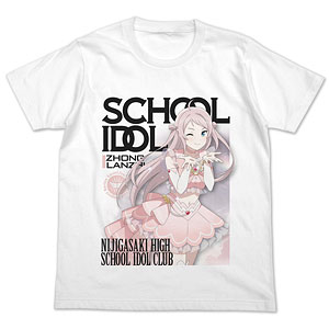 ラブライブ!虹ヶ咲学園スクールアイドル同好会 鐘嵐珠 フルカラーTシャツ オフィシャルカードゲームVer./WHITE-S