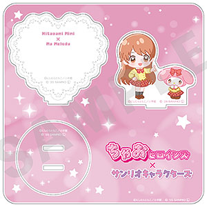 ちゃおヒロインズ×サンリオキャラクターズ アクリルジオラマスタンド 北神未海×マイメロディ