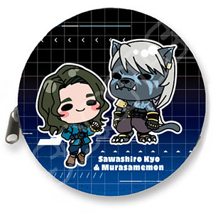 TVアニメ『DIGIMON BEATBREAK』 丸形コインケース D(沢城キョウ＆ムラサメモン)