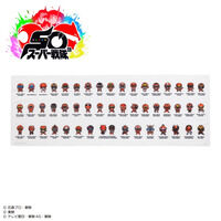 スーパー戦隊シリーズ　歴代レッド　デフォルメ　スポーツタオル