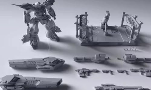 LINGJIEMOWANTOYS 「暗ver.」DW-01 プラスチックモデル フルセット