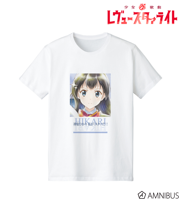 神楽ひかり Ani-Art aqua label 台詞Tシャツ/メンズ