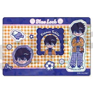 TVアニメ『ブルーロック』 ホログラムステッカーシート にゅ～とろ 第3弾 F 烏旅人