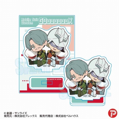 【グッズ-スタンドポップ】機動戦士Gundam GQuuuuuuX ぎゅぎゅっとミニスタンド シャリア&シャア