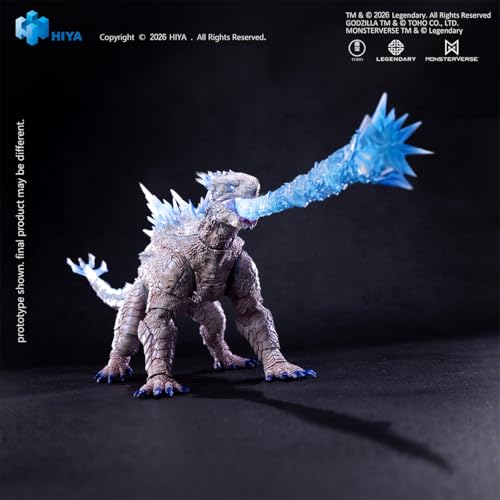 HiPlay HIYATOYS ゴジvsコング 新たなる帝国 Shimo しも 氷結ブレスVer EBG0312 可動フィギュア 塗装済み 完成品