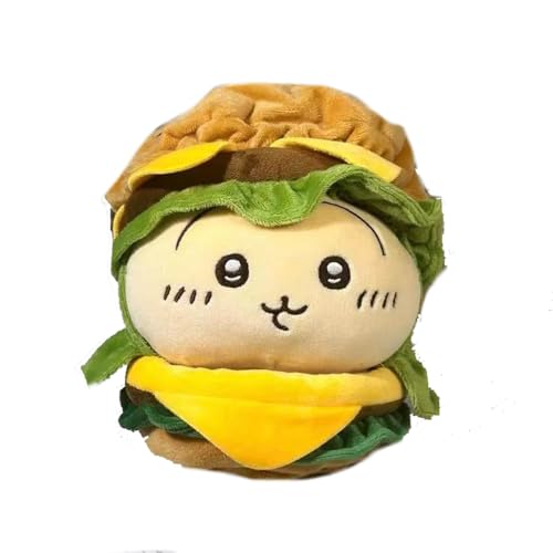[SENDENG] 対応ウサギ ぬいぐるみ ハンバーグ 着ぐるみ 萌えグッズ 可愛い 軽量 アニメ もふもふ 飾り 置物 マスコット 装飾品 周辺 プレゼント ギフト 贈り物 38cm (ウサギ)