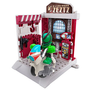 モンスモト仮面ライダーエディション ライダーガレージセット01 仮面ライダーゼッツ エスプリムリカバリー