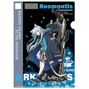 アークナイツ【焔燼曙明/RISE FROM EMBER】 描き起こしA4クリアファイル ロスモンティス