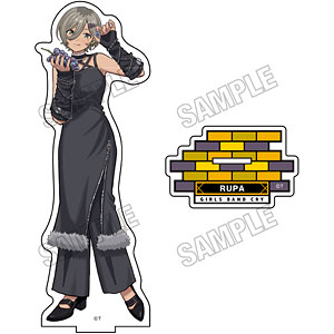 ガールズバンドクライ 描き下ろしBIGアクリルスタンド ブラックファッションフルーツ (5)ルパ